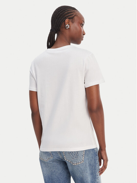 Liu Jo Liu Jo Camiseta WA6491 JS923 Blanco Regular Fit