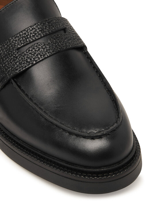 Tommy Hilfiger Loafersy Tommy Hilfiger Corporate Casual FM0FM05968 Černá