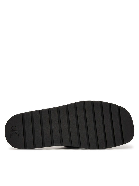 Calvin Klein Ciabatte Calvin Klein Sq Molded Sandal Xcross Wb HM0HM02101 Nero