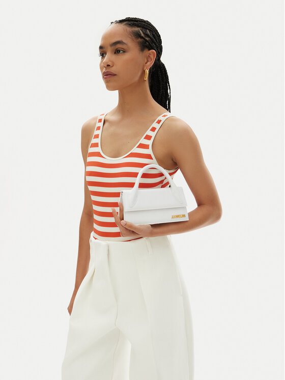 JACQUEMUS Дамска чанта JACQUEMUS Le Chiquito Long 21H213BA004-3000 Бял