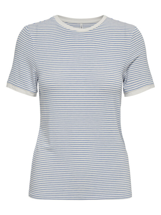 ONLY ONLY Camiseta Tine 15315406 Azul Regular Fit