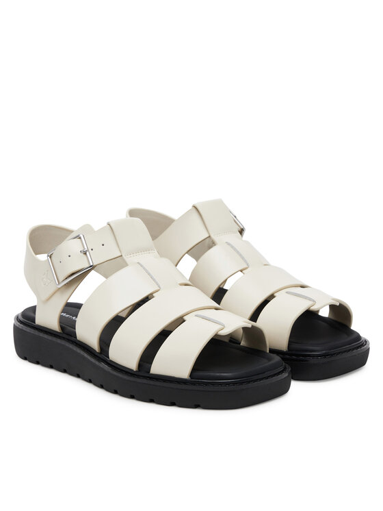 Calvin Klein Jeans Szandál Calvin Klein Jeans Sq Molded Sdl Fisherman Mg Wn YW0YW01700 Ekru