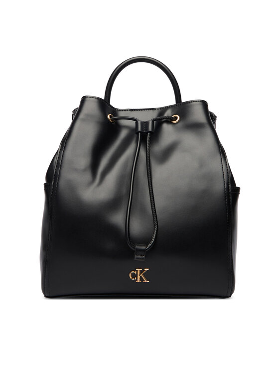 Calvin Klein Ruksak Calvin Klein Ck Drawstring Backpack LV04F3329G Čierna