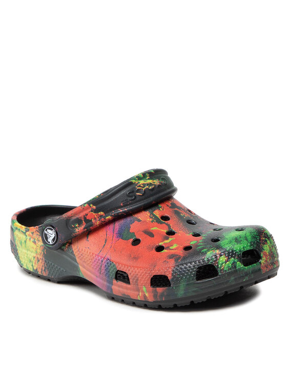 Crocs Ciabatte Crocs Classic Cyber Beach Clog 207858 Multicolore