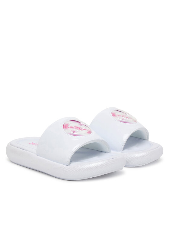 MICHAEL Michael Kors Шльопанці MICHAEL Michael Kors Raelynn Bubble MK03835101 Білий