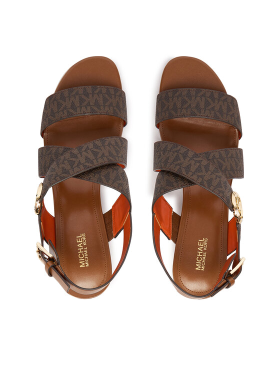 MICHAEL Michael Kors Босоніжки MICHAEL Michael Kors Vera Flex Mid 40S6VEMS1B Коричневий