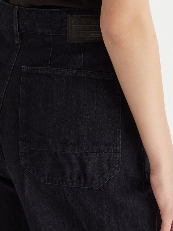 G-STAR G-Star Raw Traperice Roos D27705-D536 Tamnoplava Wide Leg