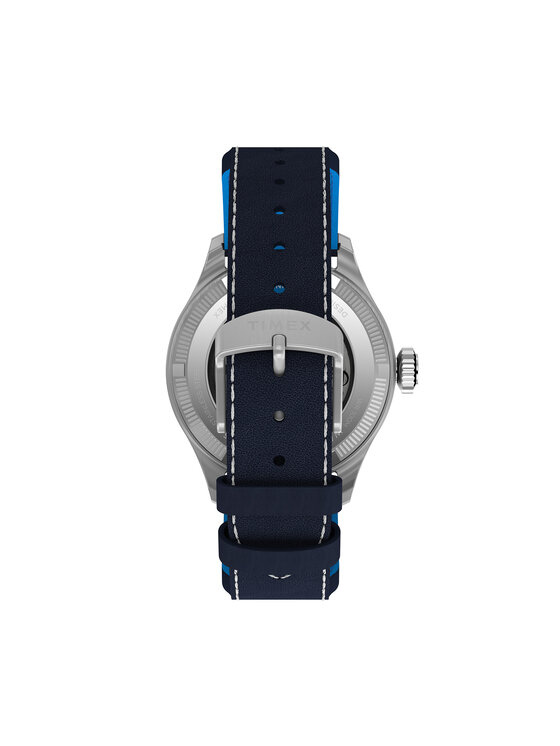 Timex Pulkstenis Timex Timex x Pan Am® Waterbury Ace  TW2Y38800 Tumši zils