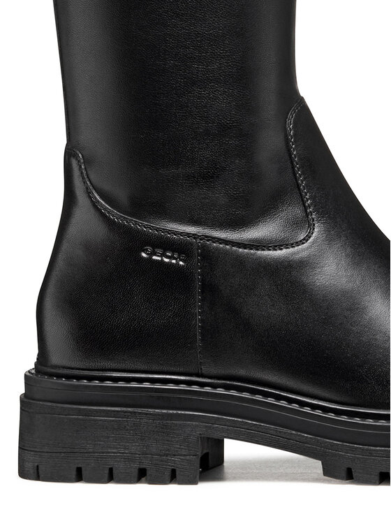 Geox Cizme Geox D Iridea D56HRF 0KB43 C9999 Negru