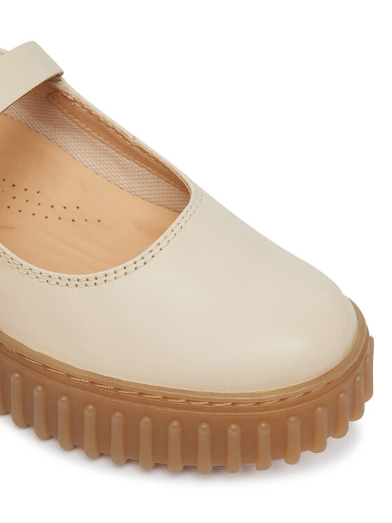 Clarks Туфлі Clarks Torhill Jane 26186305 Écru
