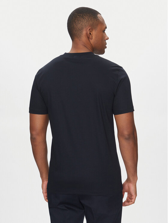 BOSS BOSS Футболка H-Tessler 17 50523931 Cиній Slim Fit