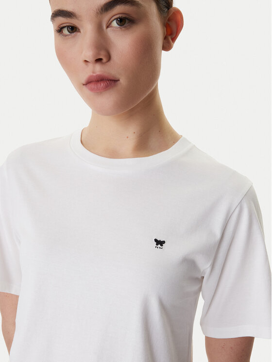 Weekend Max Mara Weekend Max Mara Camiseta Venaco 2615971031 Blanco Relaxed Fit