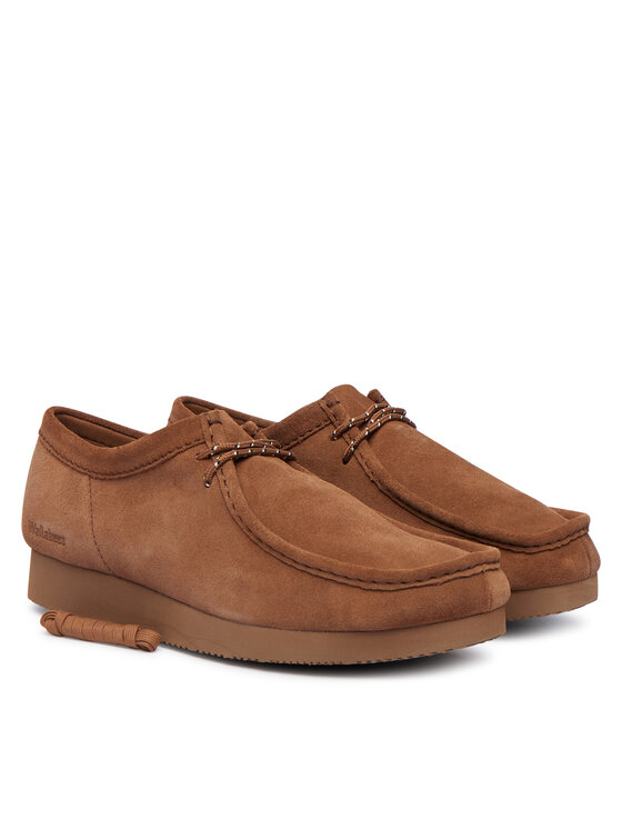 Clarks Туфлі Clarks Wallabee Lite 26327580 Коричневий