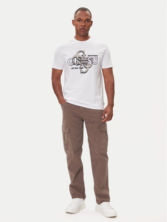 Guess Guess Camiseta M5BI72 I3Z14 Blanco Slim Fit