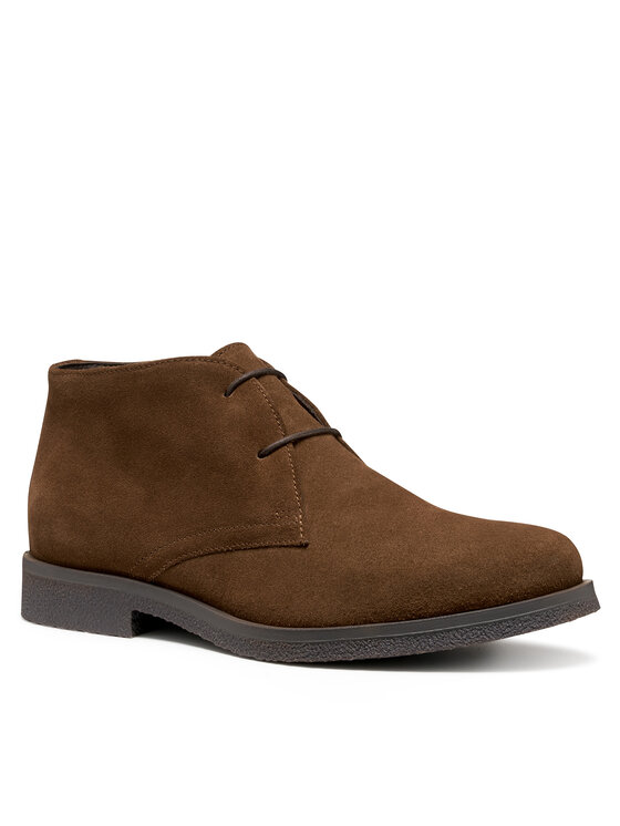 Geox Gležnjače Geox Uomo Claudio U0458A 00022 C6001 Smeđa