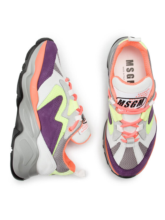 MSGM Снікерcи MSGM Attack Sneakers 2642MDS2086 700 74 Кольоровий