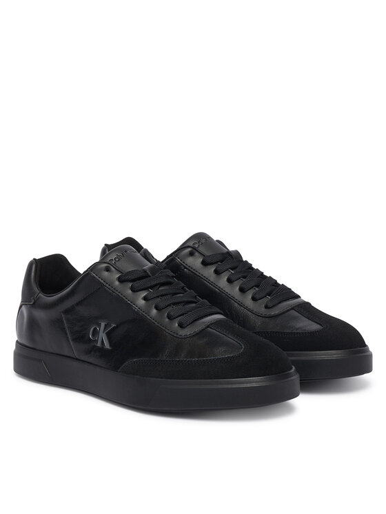 Calvin Klein Sneakers Calvin Klein Low Pro Cups Wingt Text Lth Sue HW0HW03226 Negru