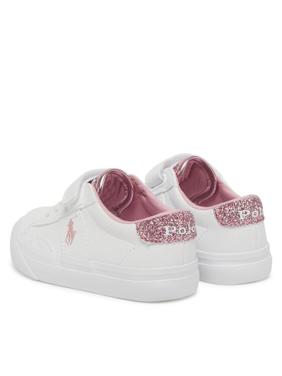 Polo Ralph Lauren Sneakersy Polo Ralph Lauren Ryley Ps RL00978110 Biały