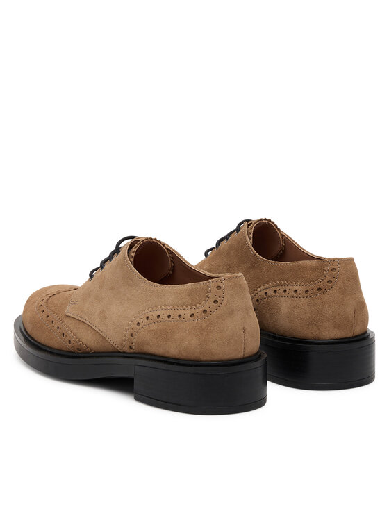 Pollini Оксфорди Pollini SA10273G1NTF0135 Коричневий