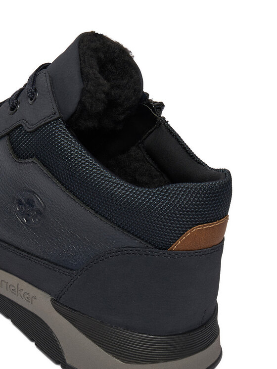 Rieker Trzewiki Rieker CEO-39611-14 Granatowy