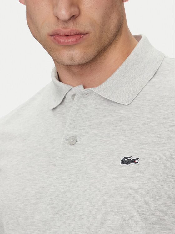 Lacoste Lacoste Поло DH5522 Сірий Regular Fit