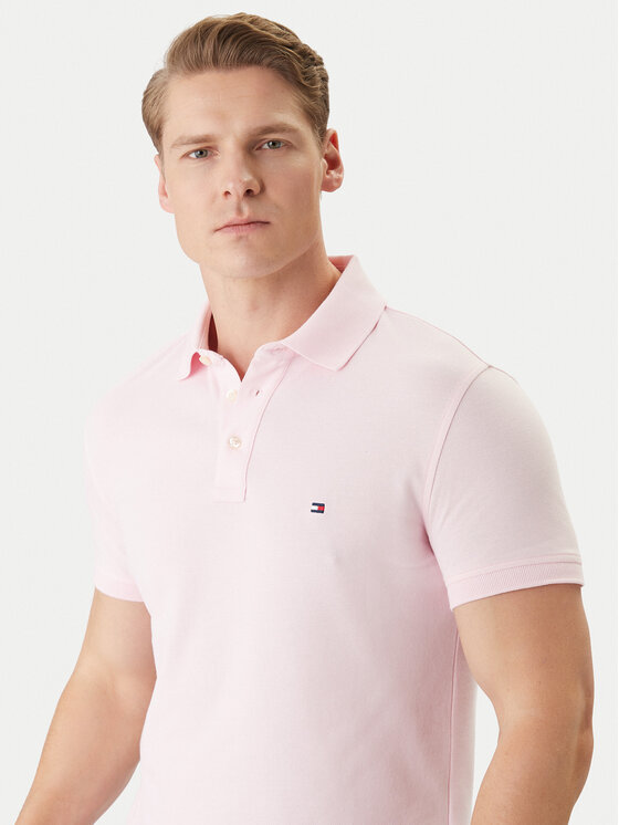 Tommy Hilfiger Tommy Hilfiger Polo 1985 MW0MW17771 Rosa Regular Fit
