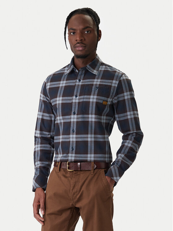 G-STAR G-STAR Camisa Bristum 2.0 D23553 D748 Azul marino Slim Fit