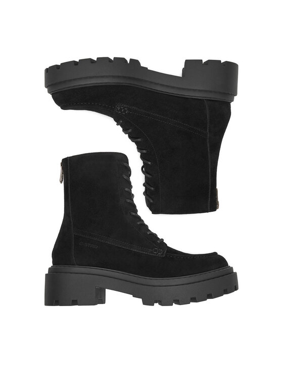 G-STAR Черевики G-Star Raw EO-LEYLA-HY25713 Чорний