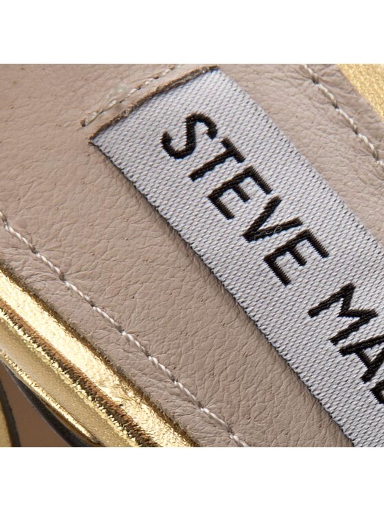 Steve Madden Босоніжки Steve Madden Stecy Sandal 91000080-0W0-07004-15007 Золотий