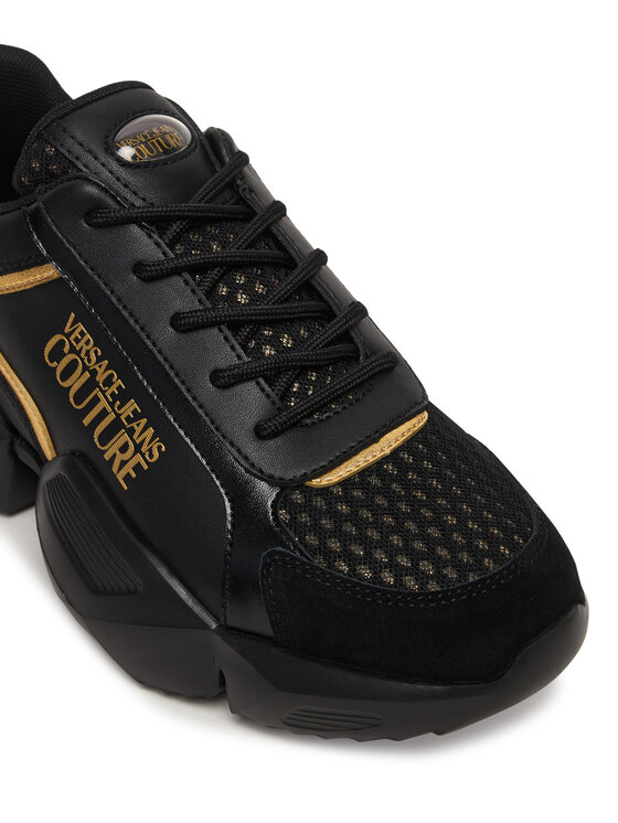 Versace Jeans Couture Снікерcи Versace Jeans Couture 80VA3SU3 ZPB78 G89 Чорний