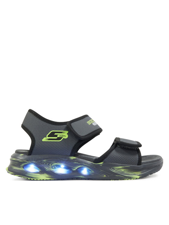 Skechers Босоніжки Skechers Sola Glow Sandal 407032L/CCBK Сірий
