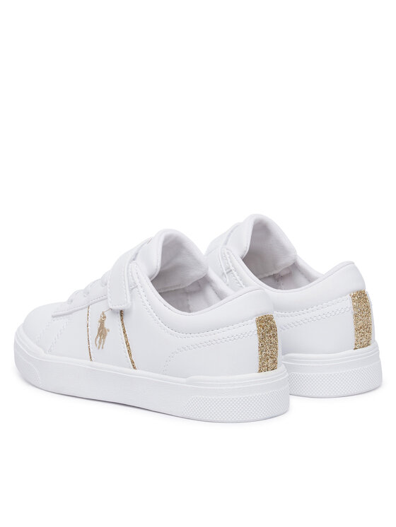 Polo Ralph Lauren Снікерcи Polo Ralph Lauren RL04828102 Білий