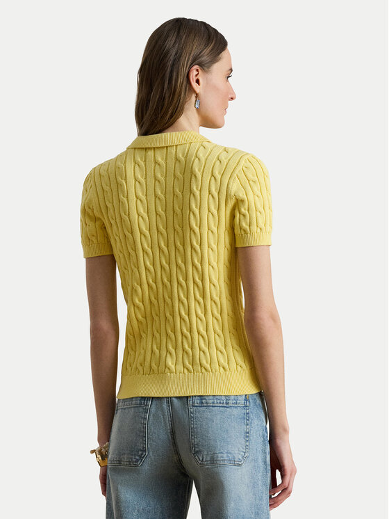 LAUREN RALPH LAUREN LAUREN RALPH LAUREN Поло 200932224017 Світло-жовтий Slim Fit