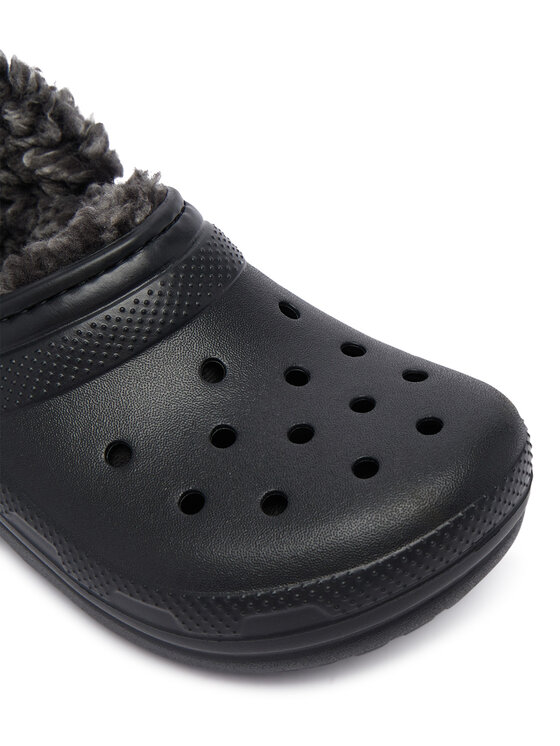 Crocs Шльопанці Crocs Classic Fleece Lined Clog K 212856 Чорний