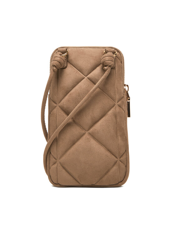 LOVE MOSCHINO Taška na telefón LOVE MOSCHINO JC5645PP0NKE0105 Béžová