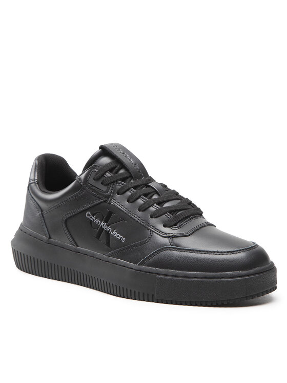 Calvin Klein Jeans Sneakers Calvin Klein Jeans Chunky Cupsole Laceup Lth Mono YM0YM00550 Nero