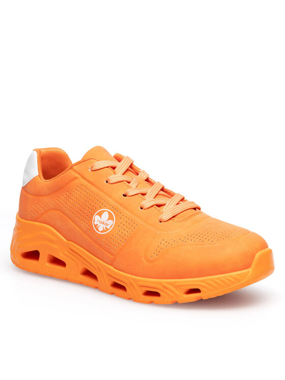 Rieker Sneakersy Rieker N5202-38 Pomarańczowy
