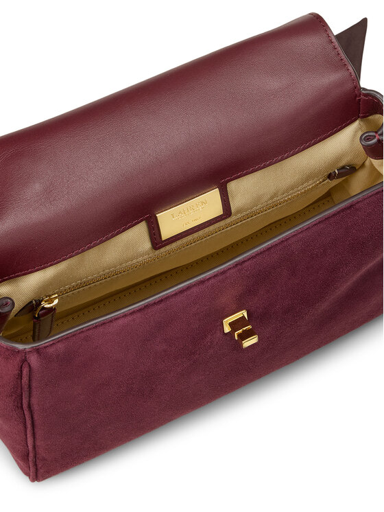 LAUREN RALPH LAUREN Kabelka LAUREN RALPH LAUREN 431P18421002 Bordó