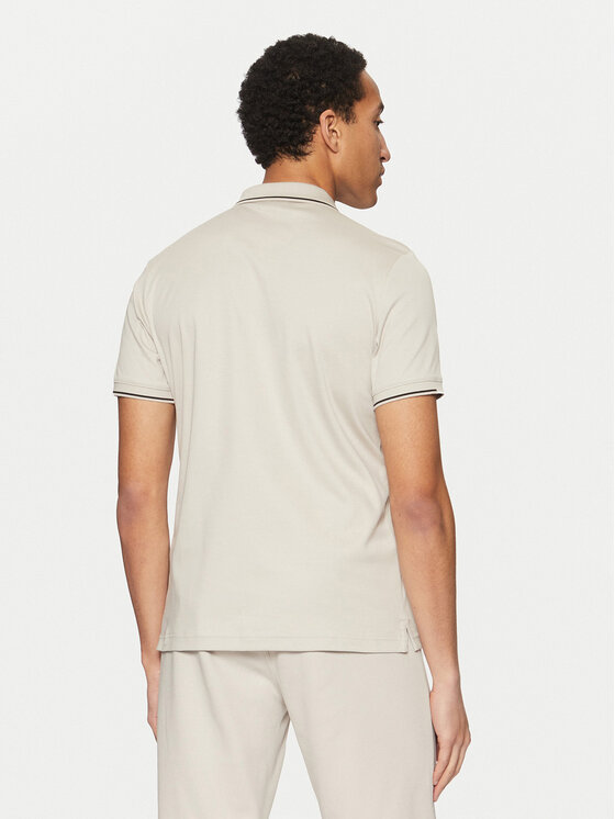 Calvin Klein Calvin Klein Polo K10K114130 Bež Regular Fit