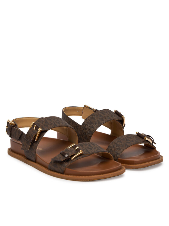 MICHAEL Michael Kors Босоніжки MICHAEL Michael Kors Nia Flat 40S6NIFS2B Коричневий
