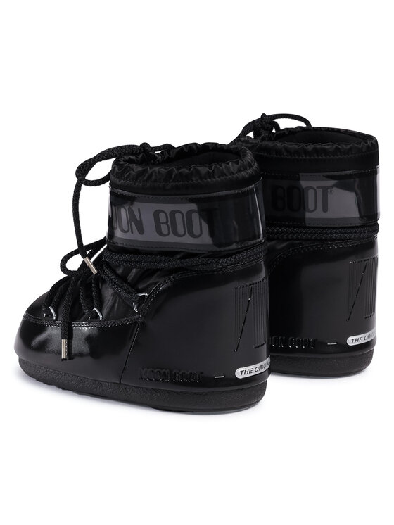 Moon Boot Čizme za snijeg Moon Boot Classic Low Glance 14093500001 Crna