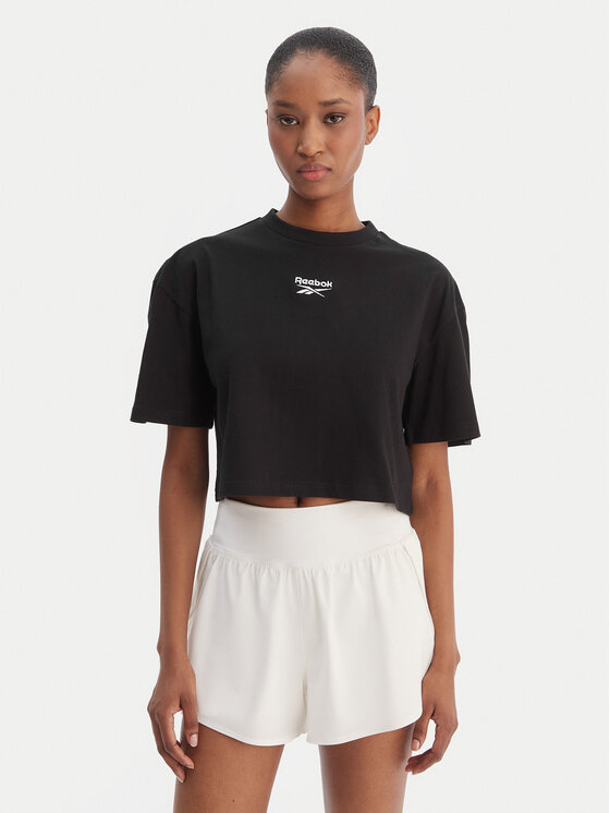 Reebok Reebok Camiseta Klara RK25503CCW Negro Relaxed Fit