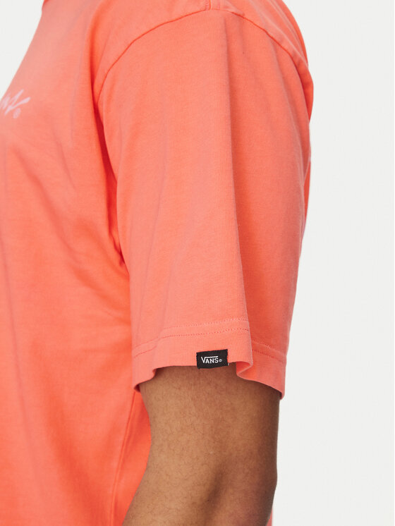 Vans Vans T-shirt 66 Baked VN000NTS Rosa Loose Fit