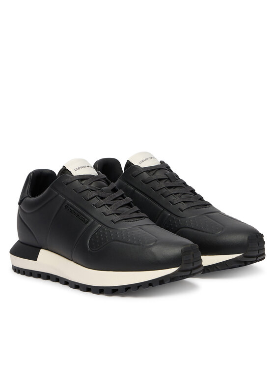 Emporio Armani Снікерcи Emporio Armani EM003740 AF19726 MC005 Чорний