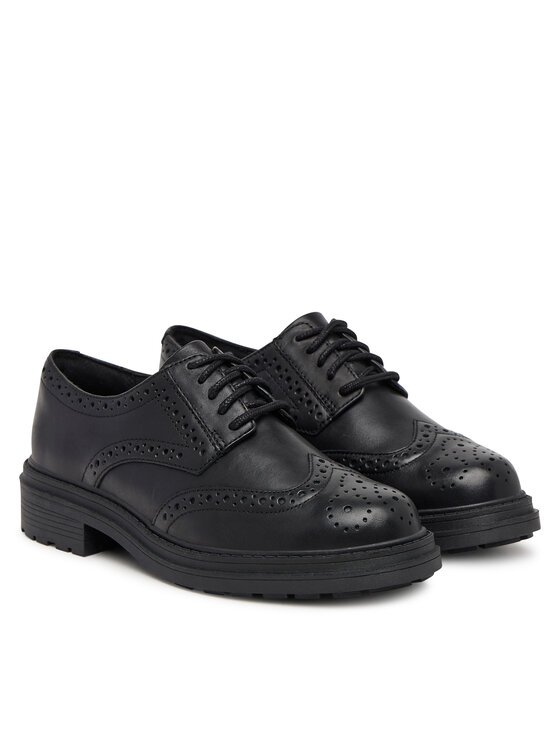 Clarks Оксфорди Clarks Orinoco3 Derby 26183170 Чорний