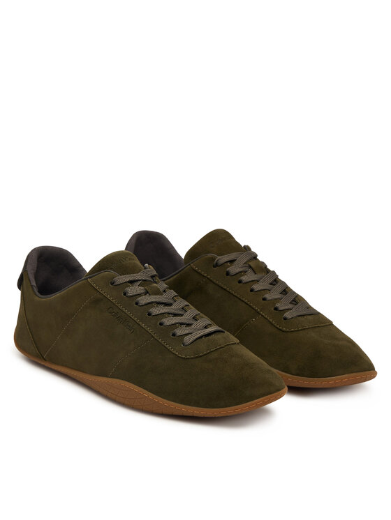 Calvin Klein Superge Calvin Klein Baller Sneaker Laceup HW0HW03263 Khaki