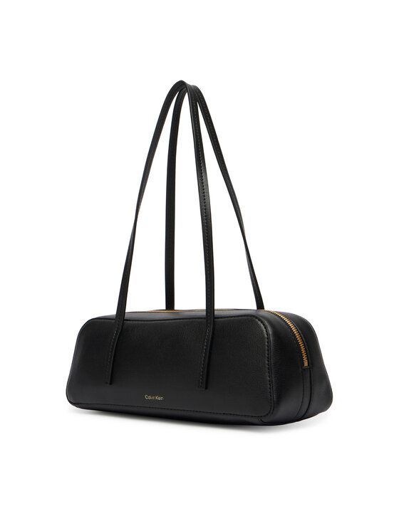 Calvin Klein Torebka Calvin Klein Foil Logo Bauletto LV04F3636G Czarny