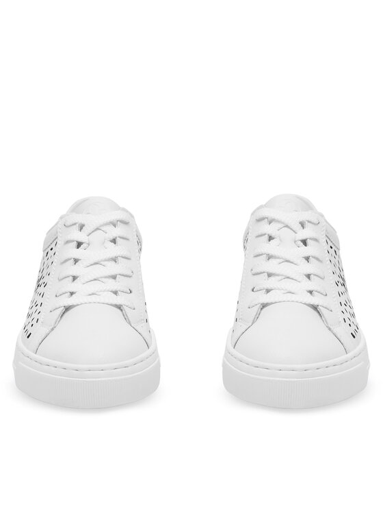 Rieker Sneakers Rieker L8831-80 Alb