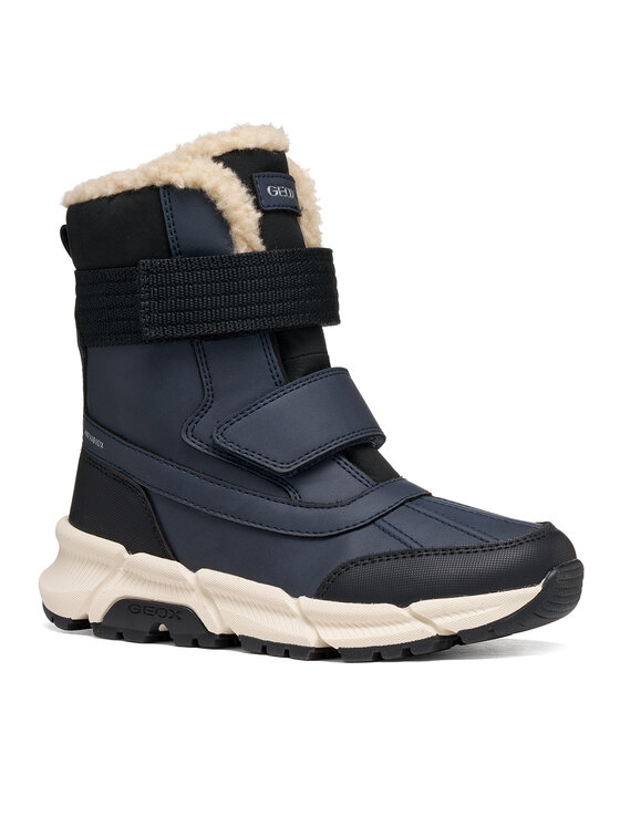 Geox Schneeschuhe Geox J Flexyper Plus Boy B Abx J46LCF 0MEFU C4064 S Dunkelblau