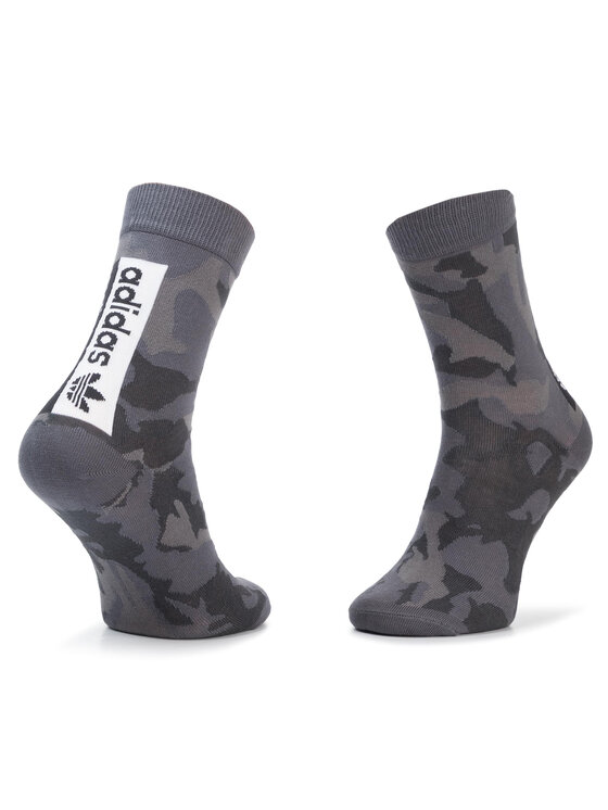 adidas Ilgos kojinės adidas Camo Crew 2PP EH4027 Pilka